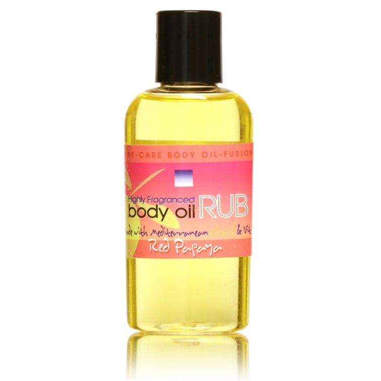 body oil RUB 2oz<br>Red Papaya