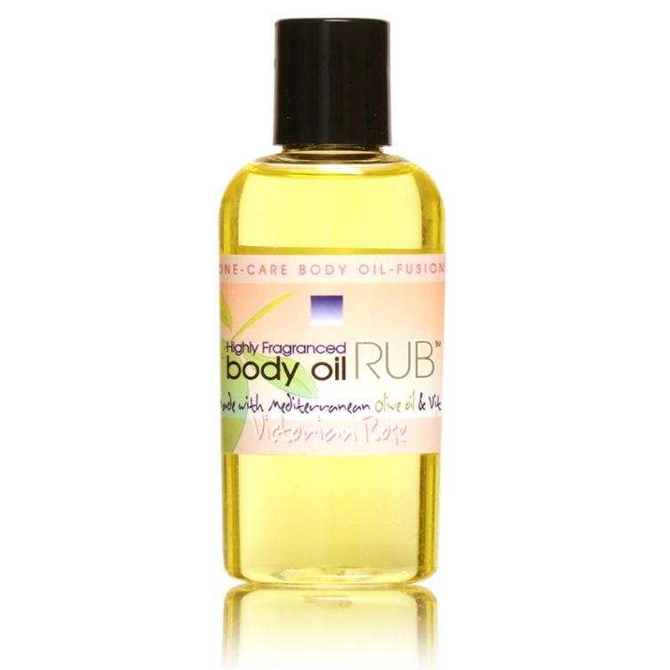 body oil RUB 2oz<br>Victorian Rose