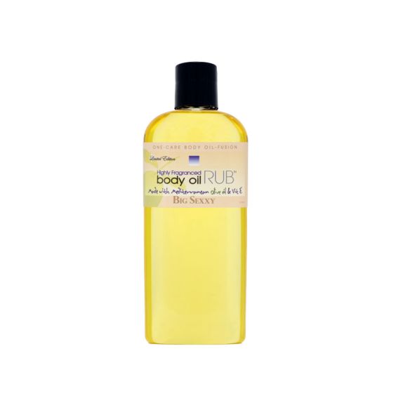 body oil RUB 8oz<br>Big Sexxy<br>Limited Edition<br>DISCONTINUED 50% off