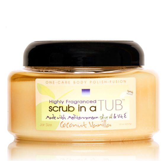 scrub in a TUB 22oz<br>Coconut Vanilla