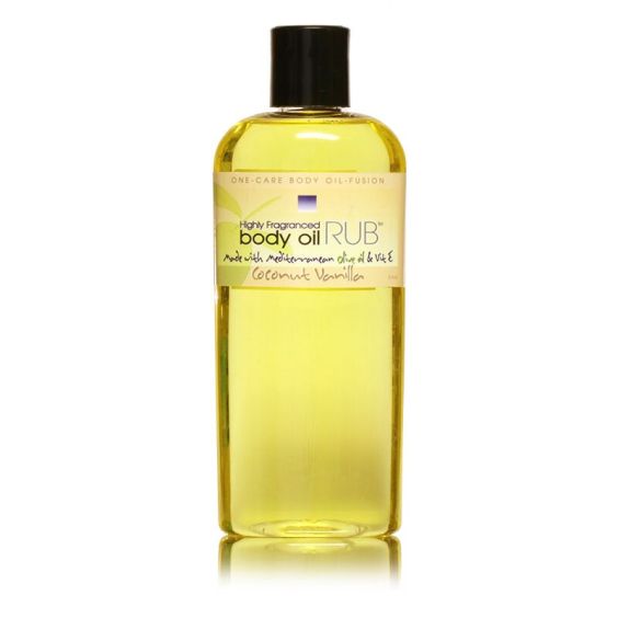 body oil RUB 8oz<br>Coconut Vanilla