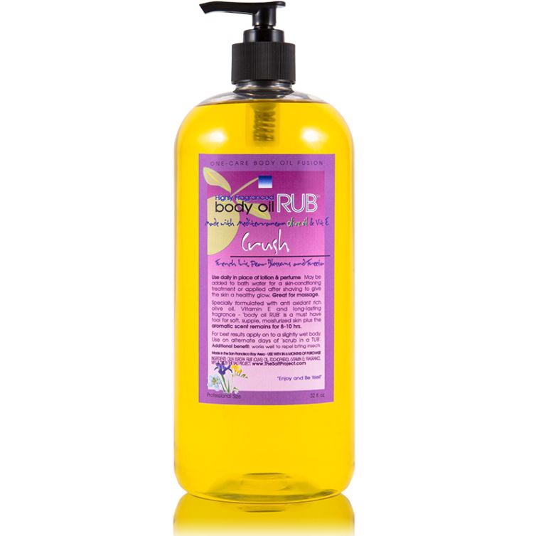body oil RUB 32oz<br>Crush