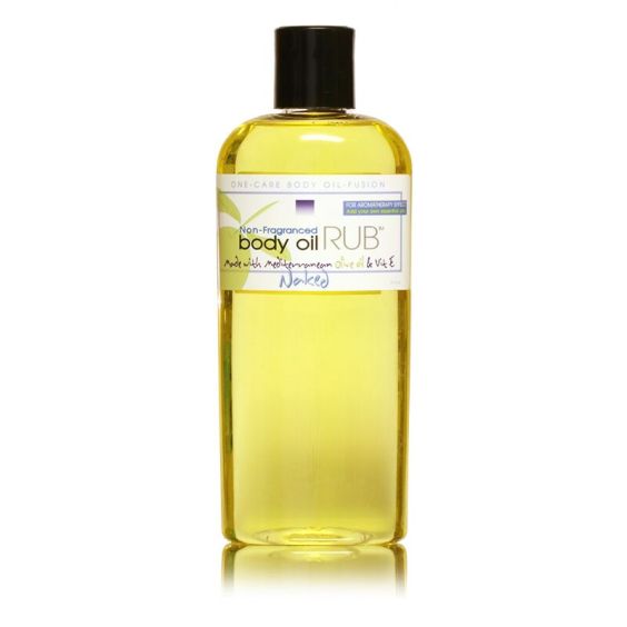 body oil RUB 8oz<br>Naked (Unscented)