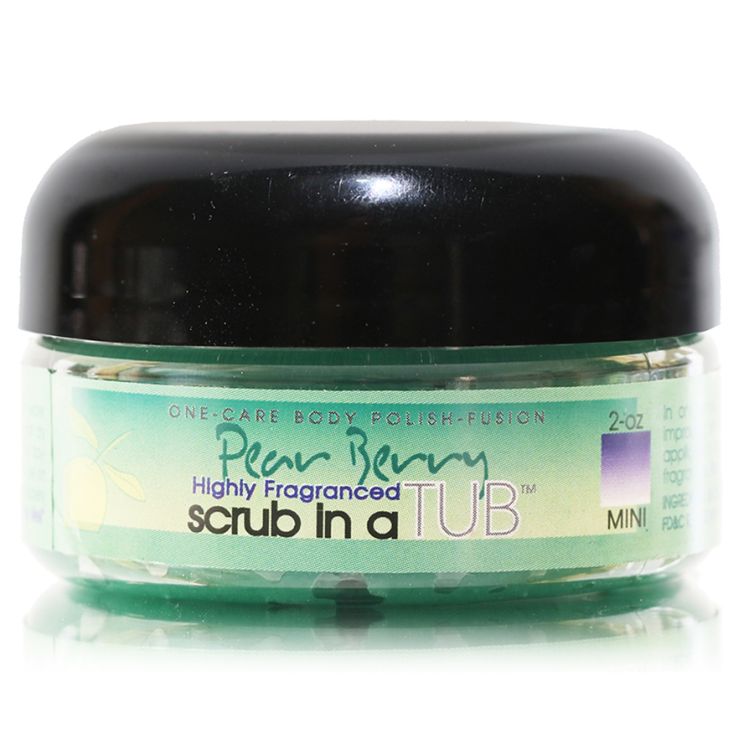 scrub in a TUB 3oz <br> Pear Berry