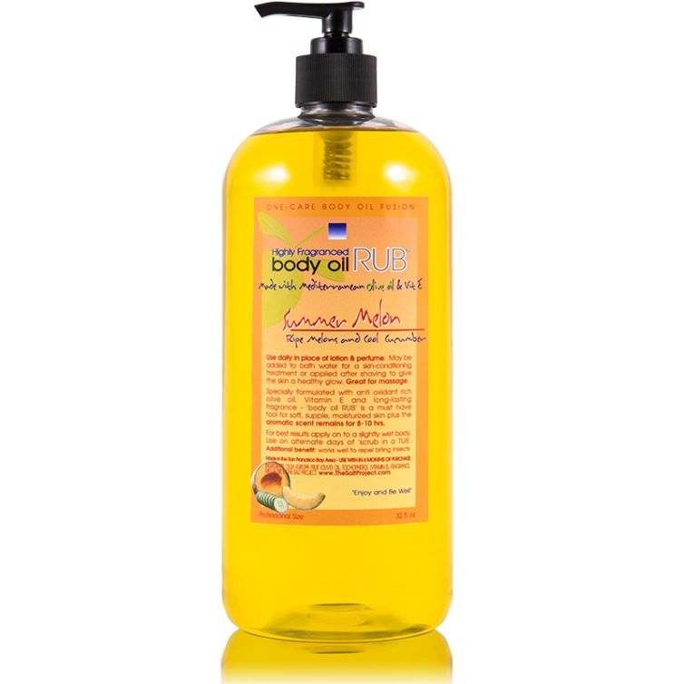 body oil RUB 32oz<br>Summer Melon