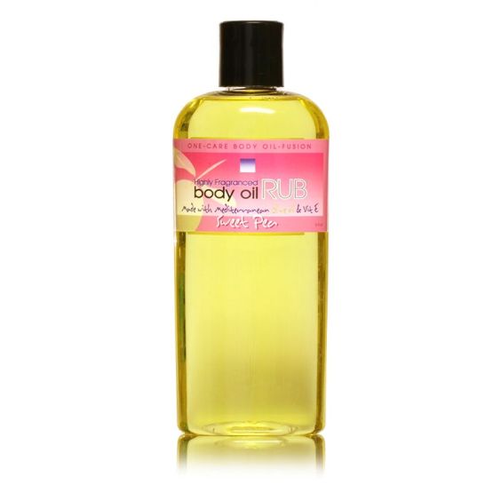 body oil RUB 8oz<br>Sweet Pea