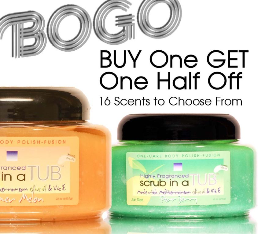 scrub in a TUB 22-oz<br>BOGO 1/2 off
